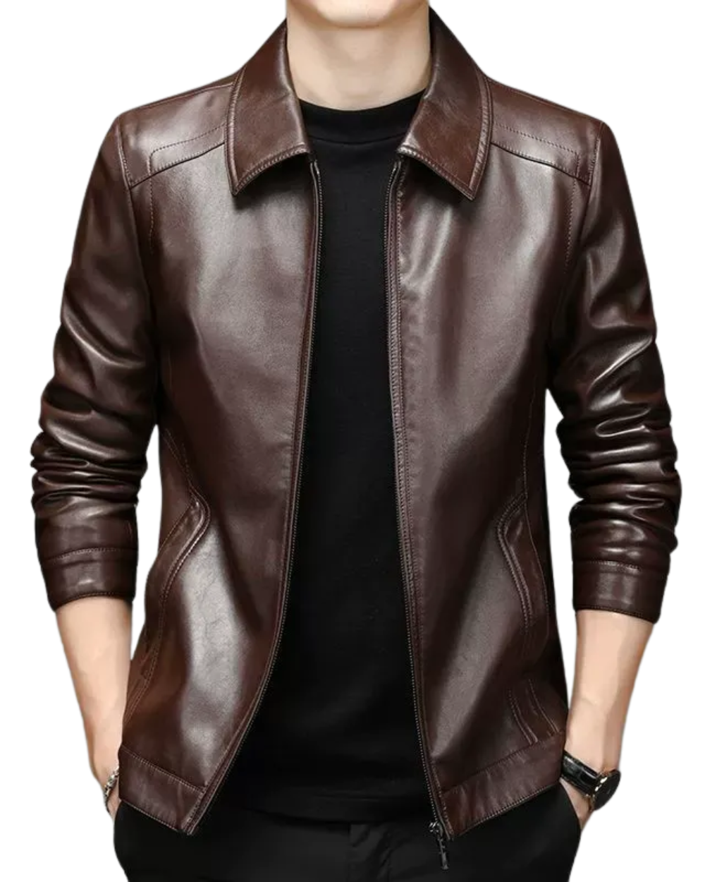 Victor - Casual Leather Jacket