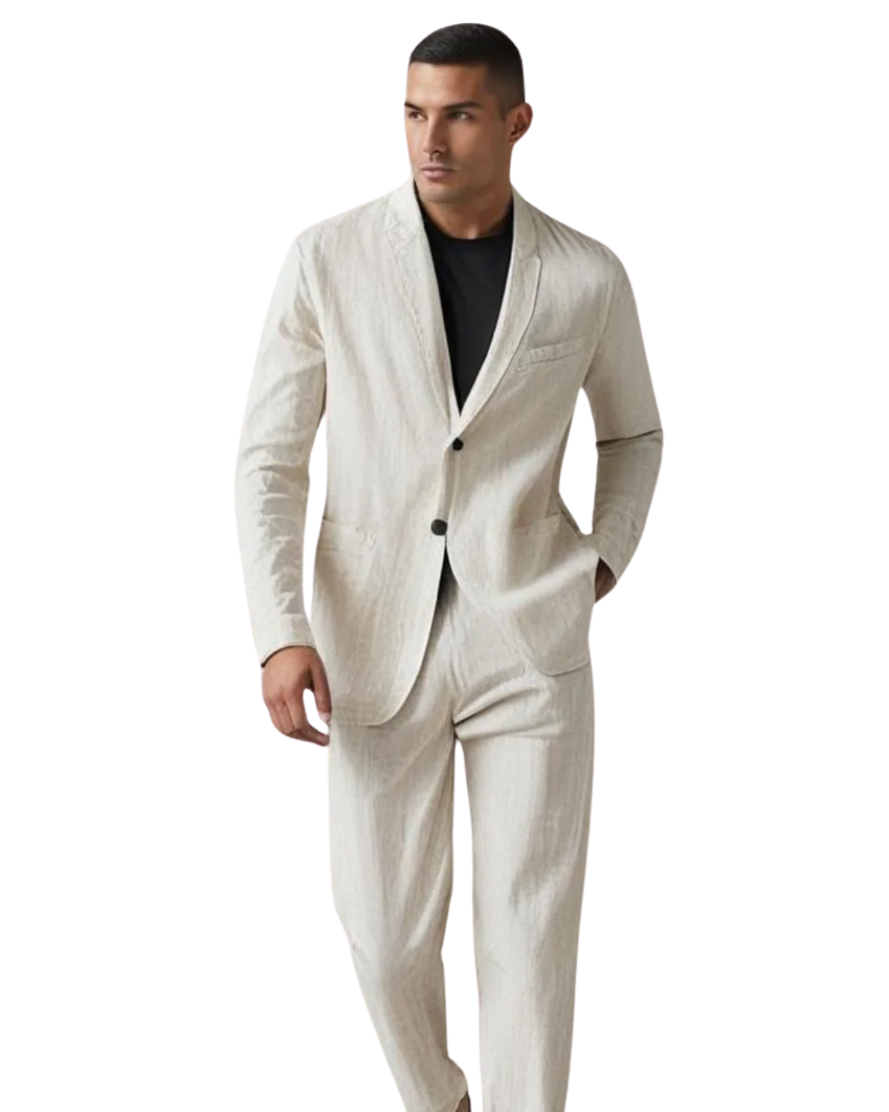 Elias – Lightweight Linen Set for Refined Summer Style