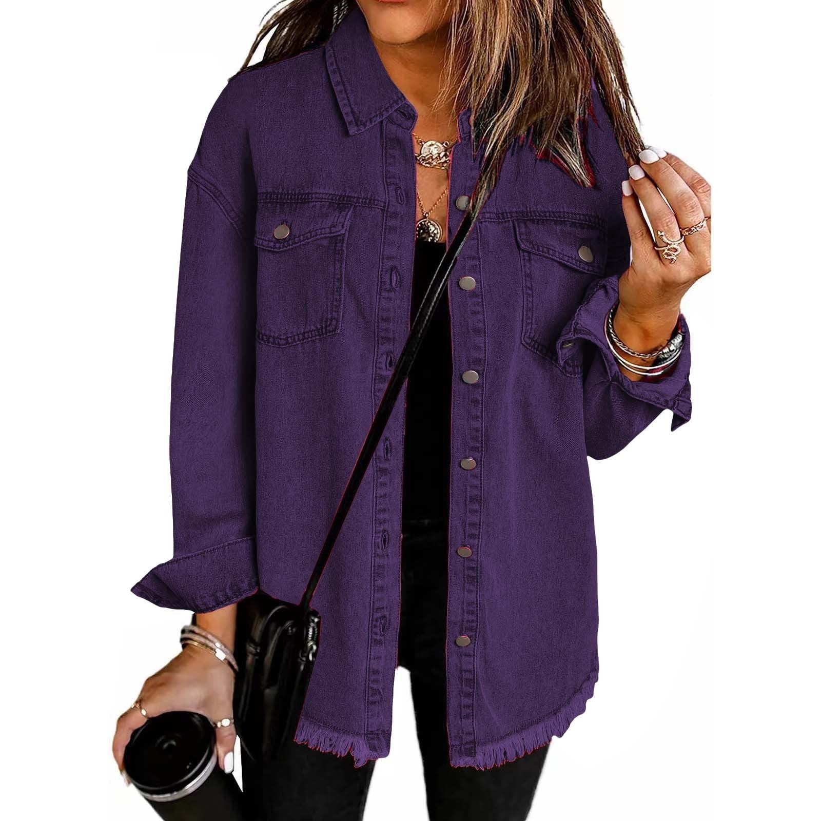 Zianna - Classic Casual Denim Jacket