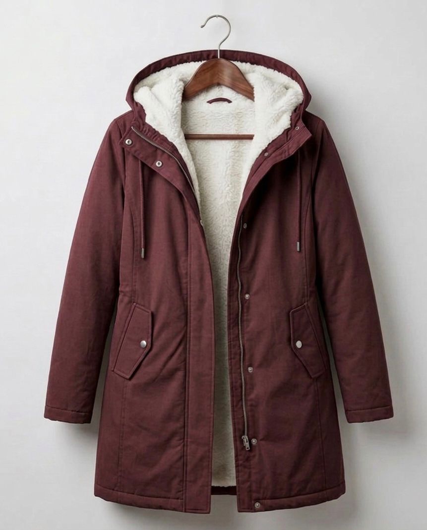 Eve - Cozy Hooded Weatherproof Coat