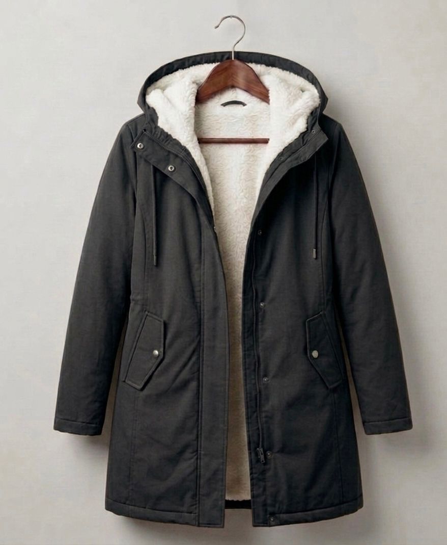 Maya - Cozy Hooded Weatherproof Coat