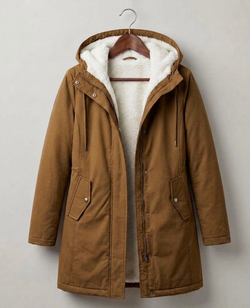 Tabitha - Cozy Hooded Weatherproof Coat