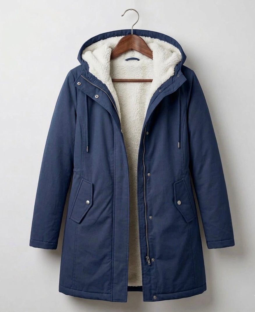 Maya - Cozy Hooded Weatherproof Coat