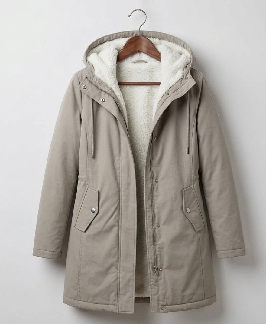 Kiera - Cozy Hooded Weatherproof Coat
