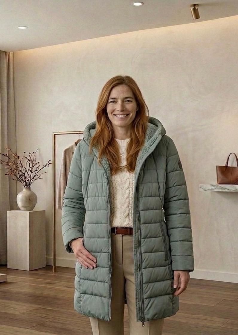 Jayla - Quilted A-Line Winter Coat