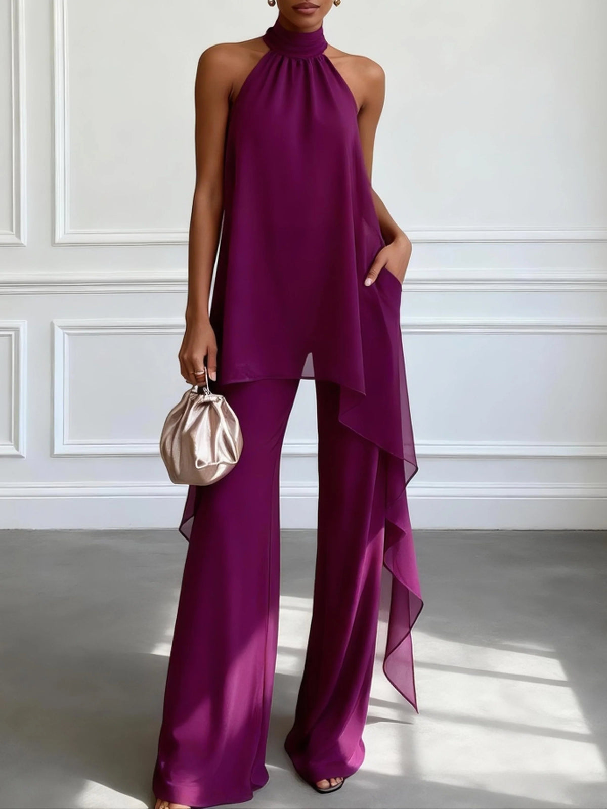 Andrea - Asymmetric Two-Piece Set
