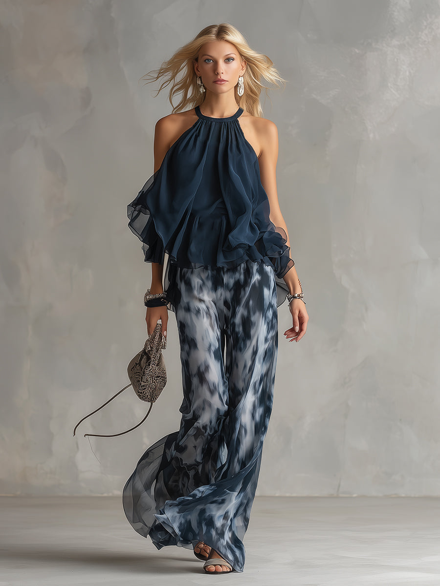 Vira - Elegant Chiffon Set