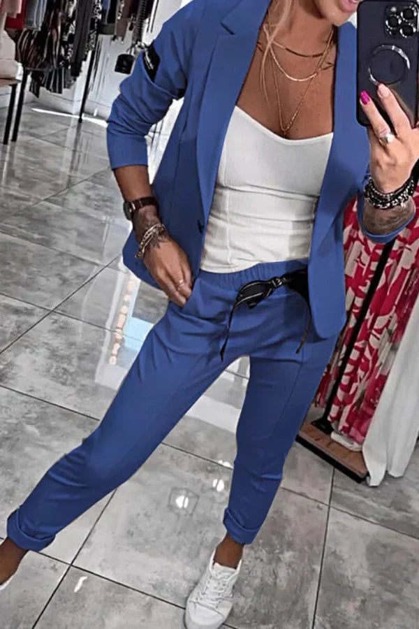 Izabela - Relaxed Blazer and Jogger Set