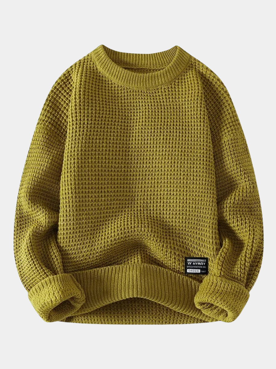Marc – Premium Honeycomb Knit Sweater