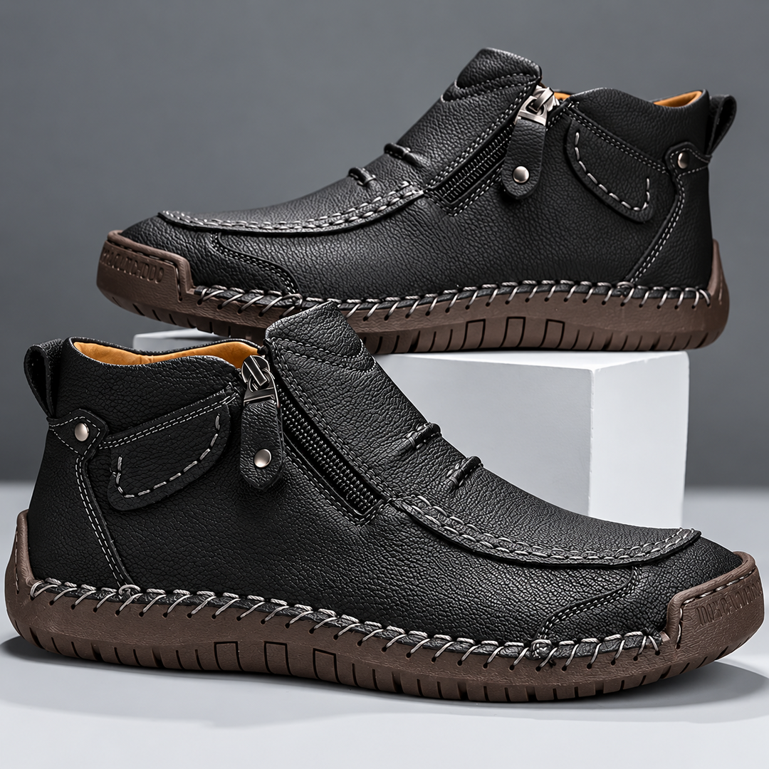 Scott - Comfortable Zip Dress Shoes