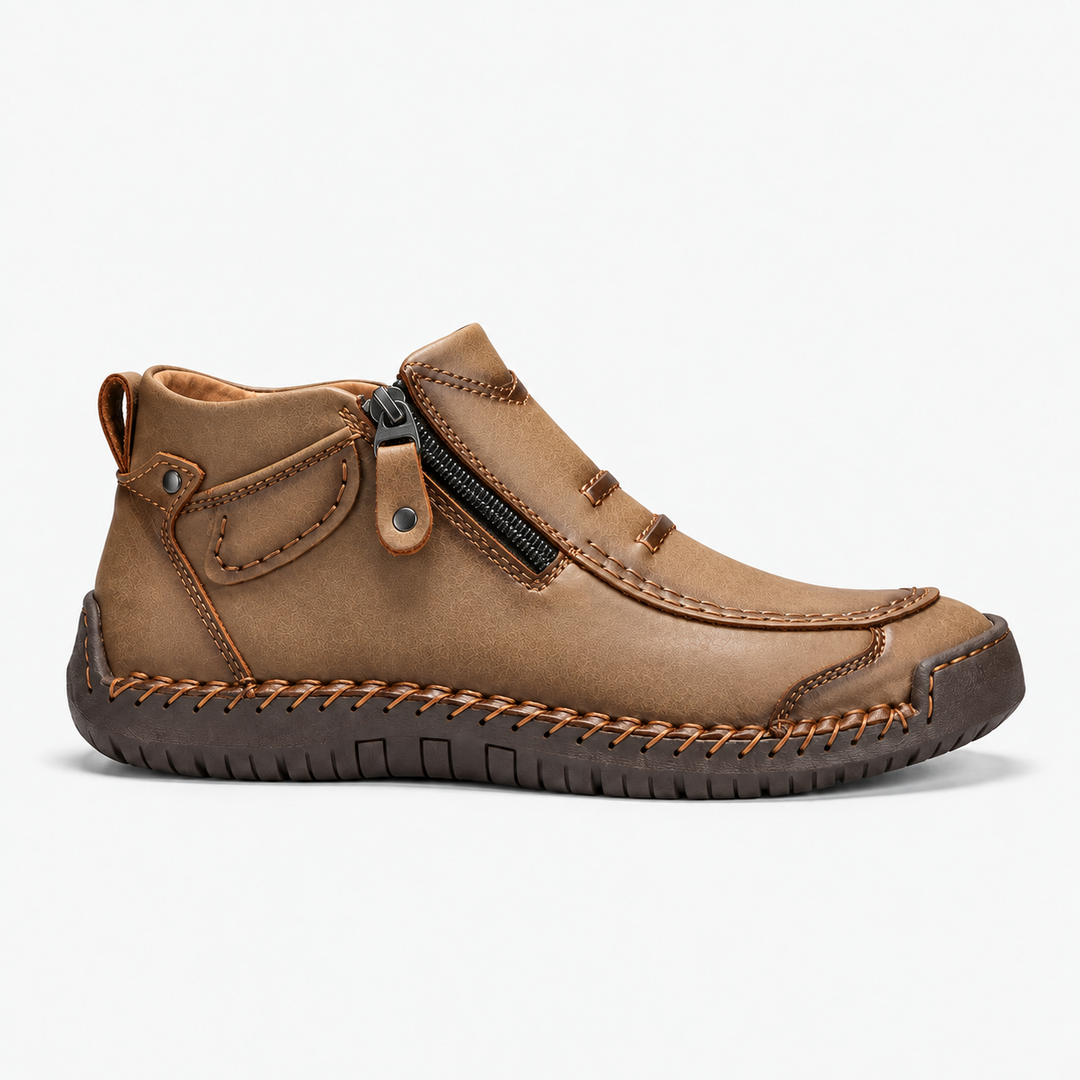 Scott - Comfortable Zip Dress Shoes