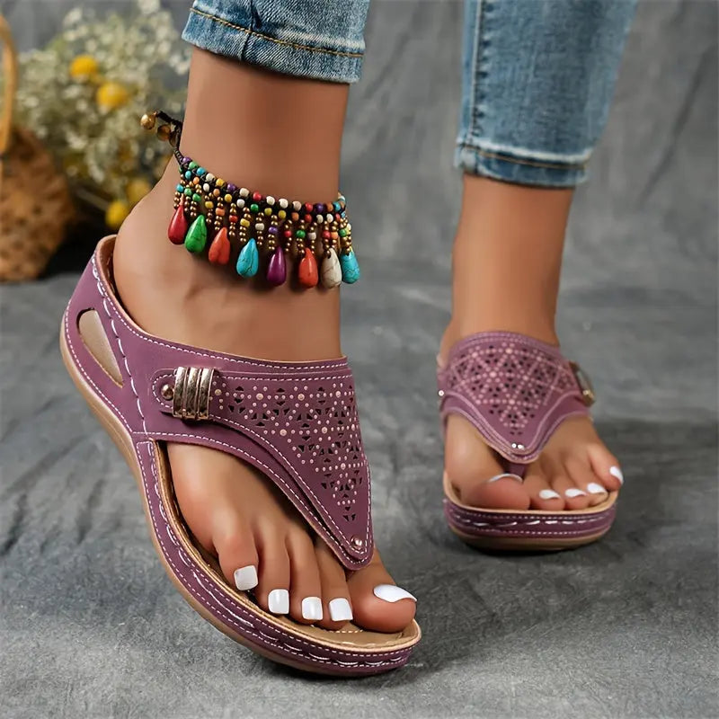 Morrie – Wedge Toe Sandals for Women