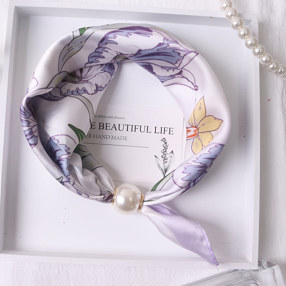 Alexandra - Elegant Satin Scarf