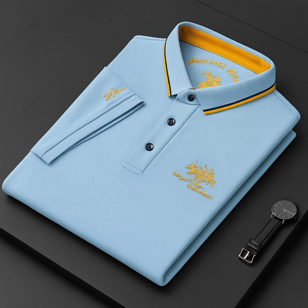 Gary – Breathable Luxury Cotton Polo