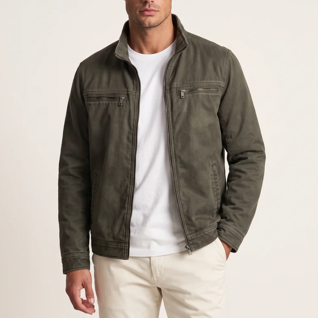 Sutton - Washed Cotton Field Jacket