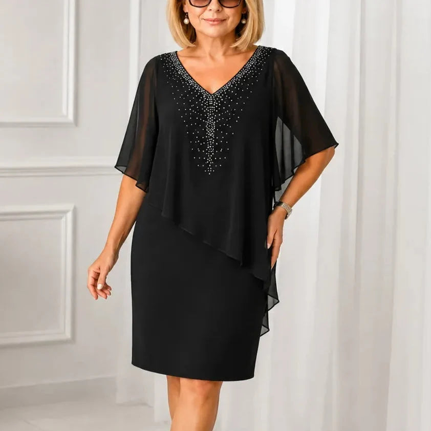 Eliza – Elegant Draped Dress