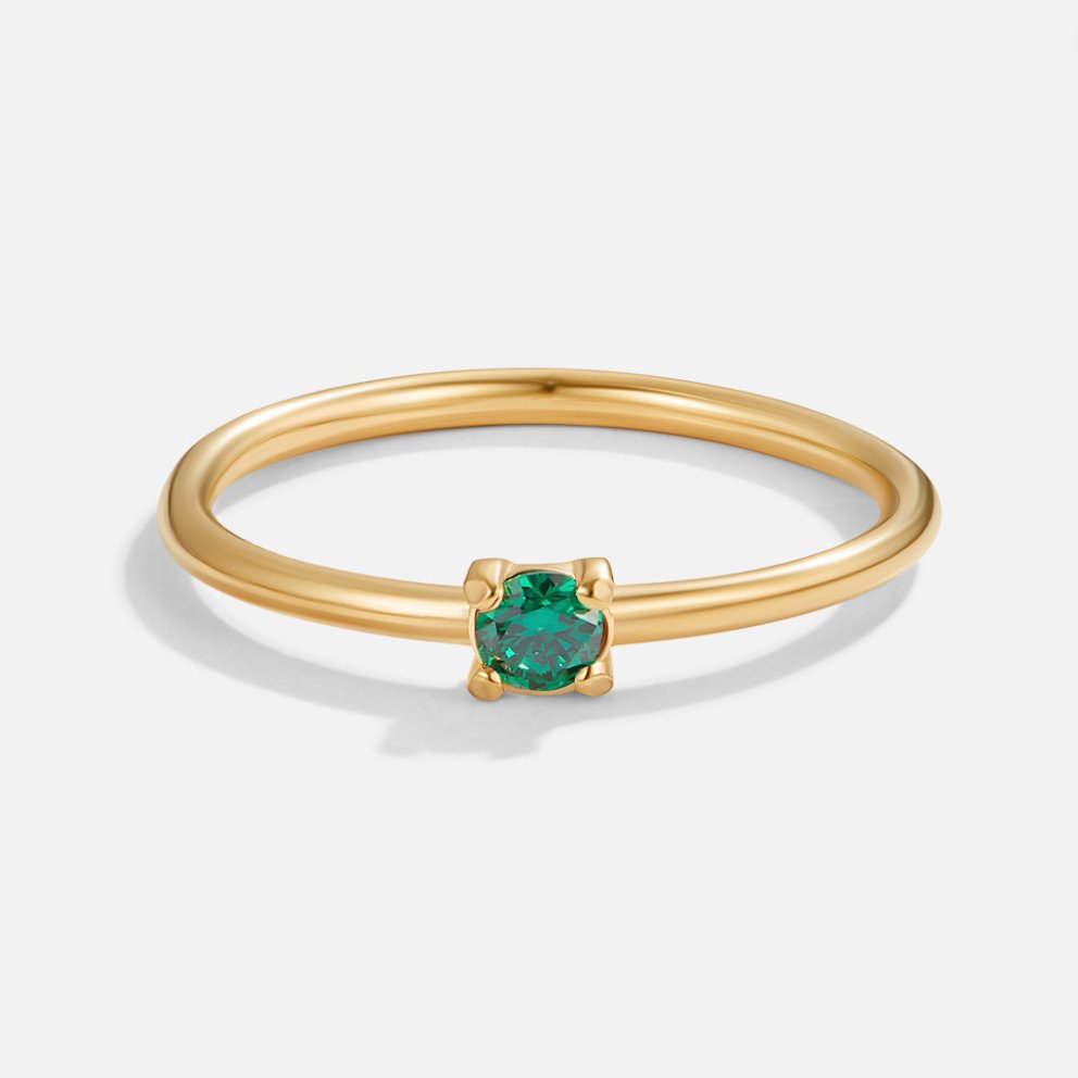 Stella - Gold Rings with Birthstones