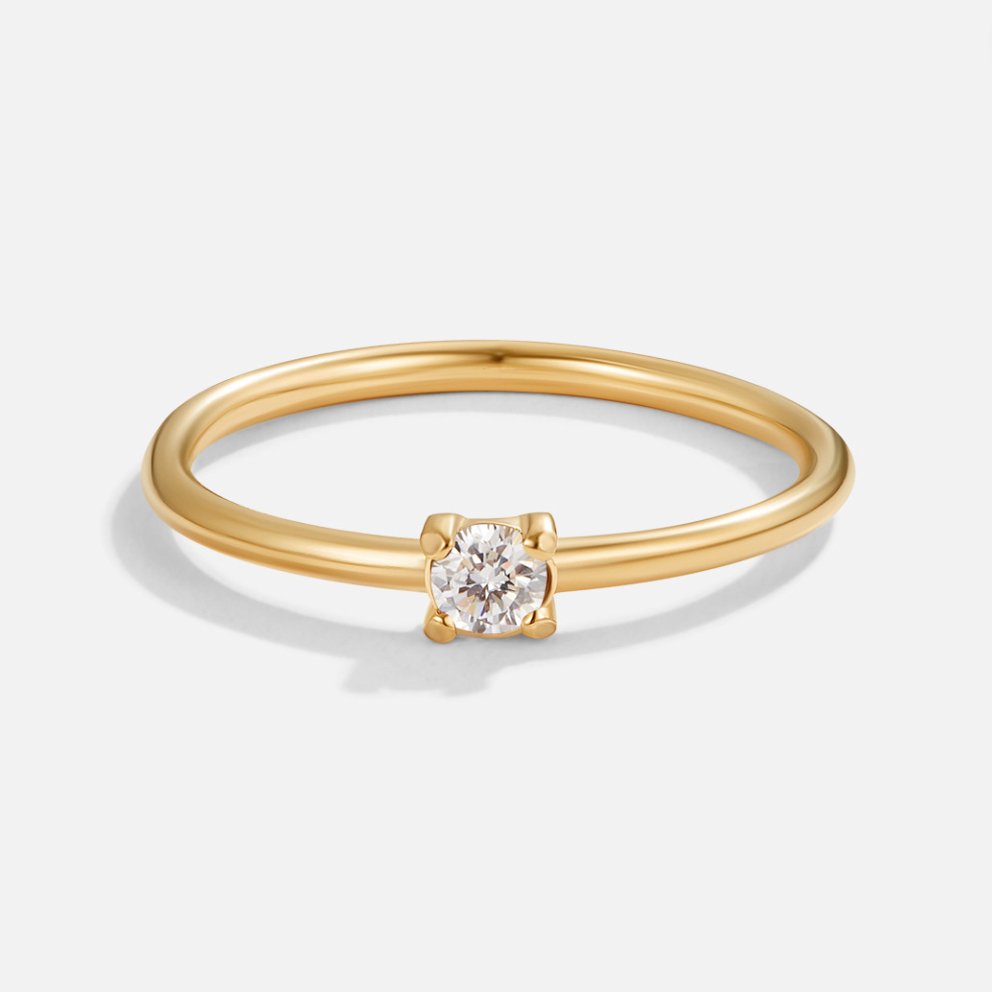Stella - Gold Rings with Birthstones