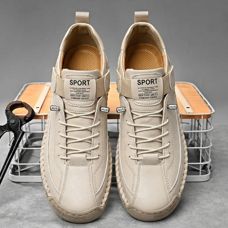 Wyatt - Hawthorne Leather Sneakers