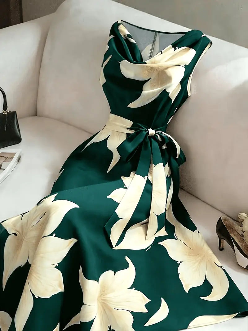 Mirana - Floral A-Line Dress