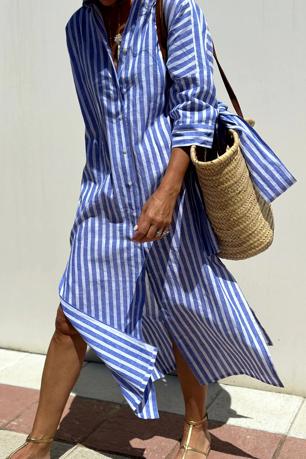Lucenda - Wrinkle-Free Summer Elegance Dress
