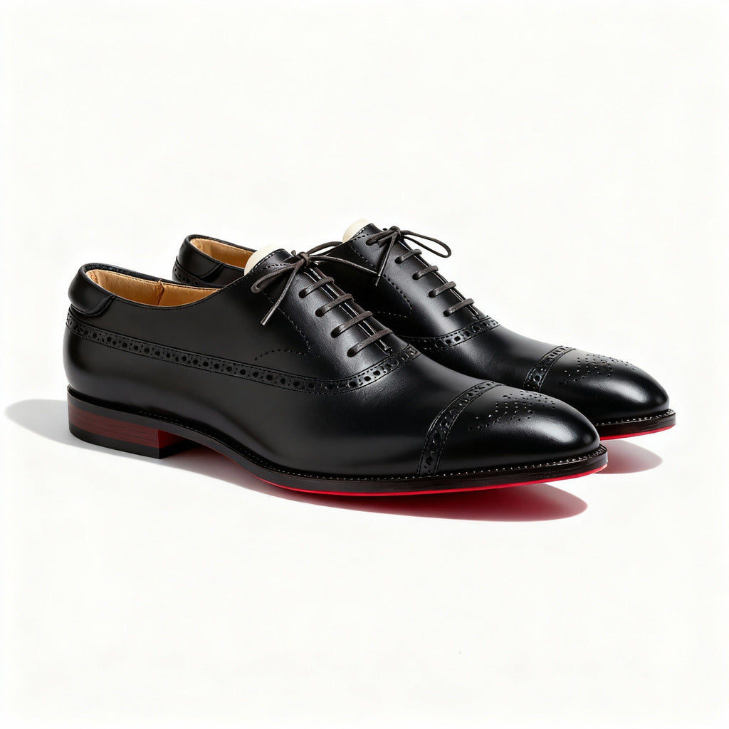 Marc – Leather Brogue Oxford Shoes