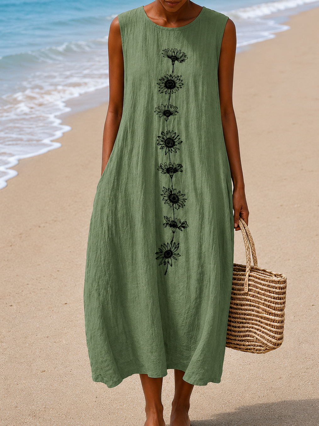 Sherri - Casual Sleeveless Dress