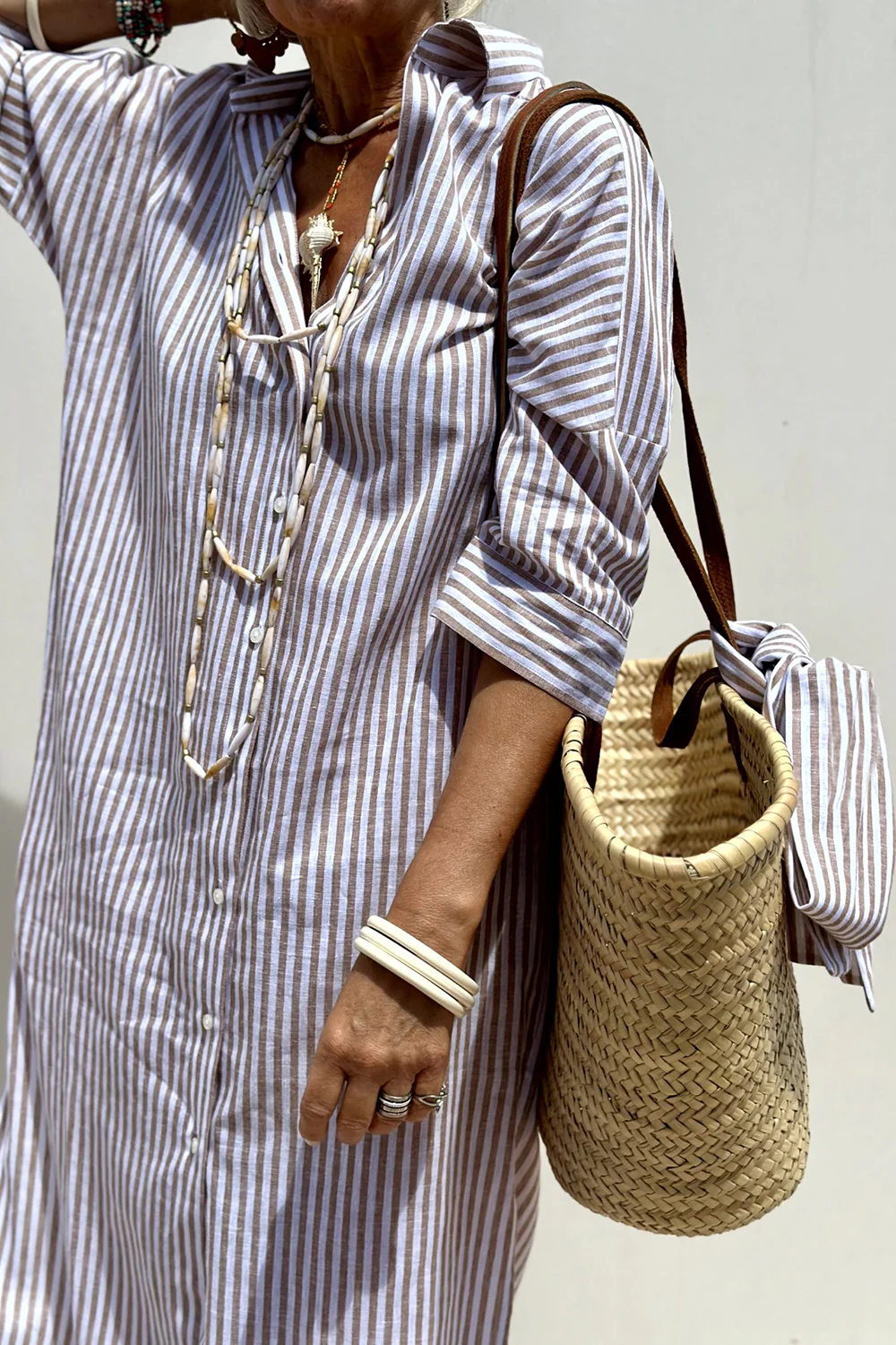 Lucenda - Wrinkle-Free Summer Elegance Dress