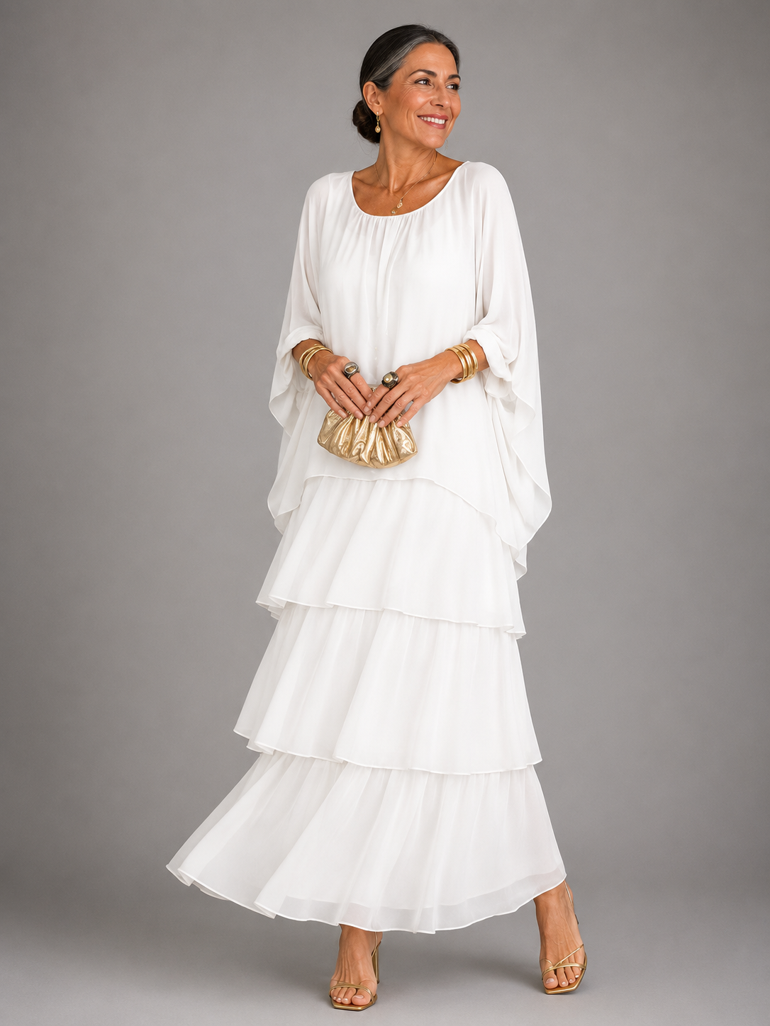 Laurina - Elegant Flowing Maxi Dress