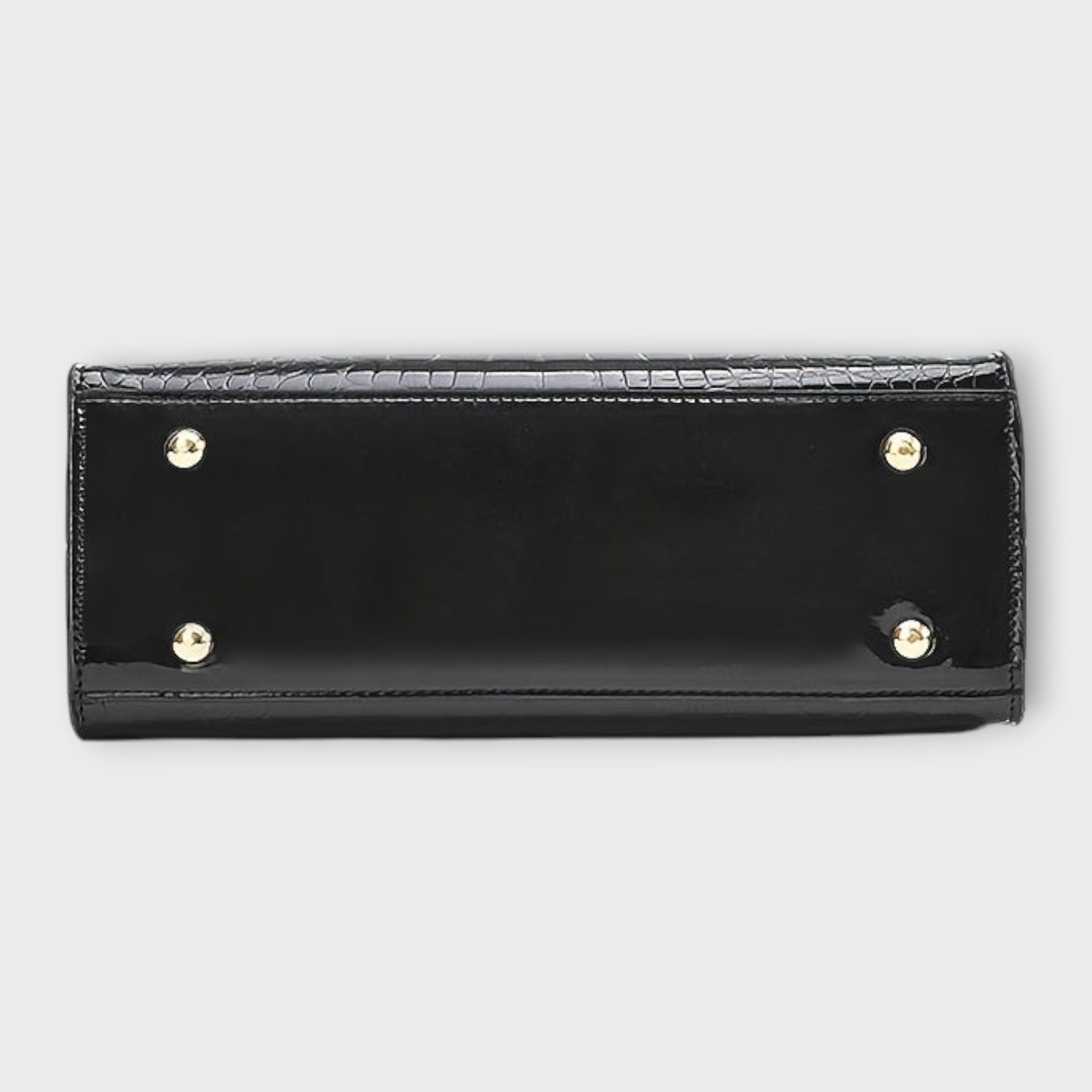 Veralie -  Shiny Crocodile Skin Pattern Handbag