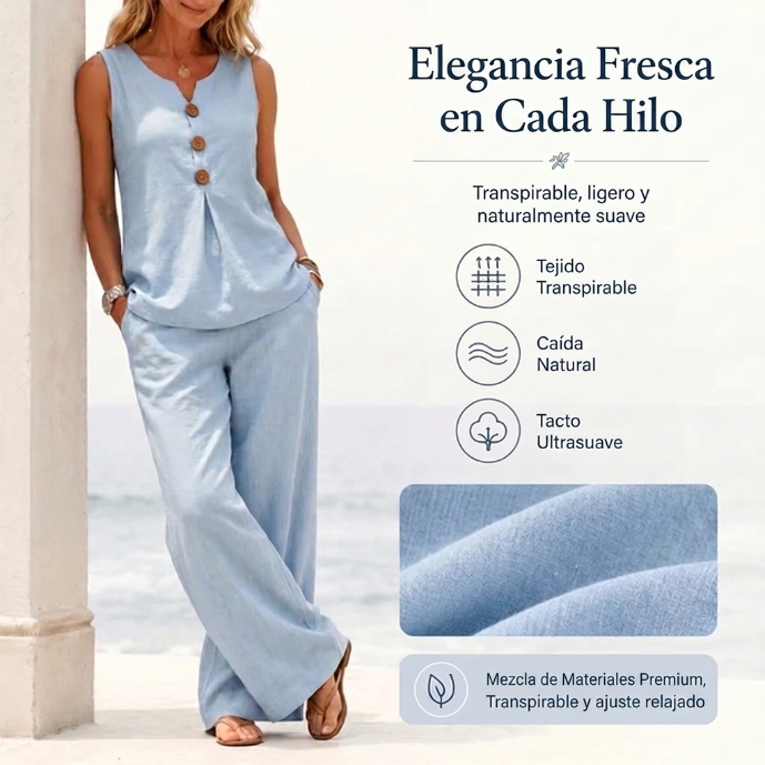 Iris - Relaxed Two-Piece Summer Set