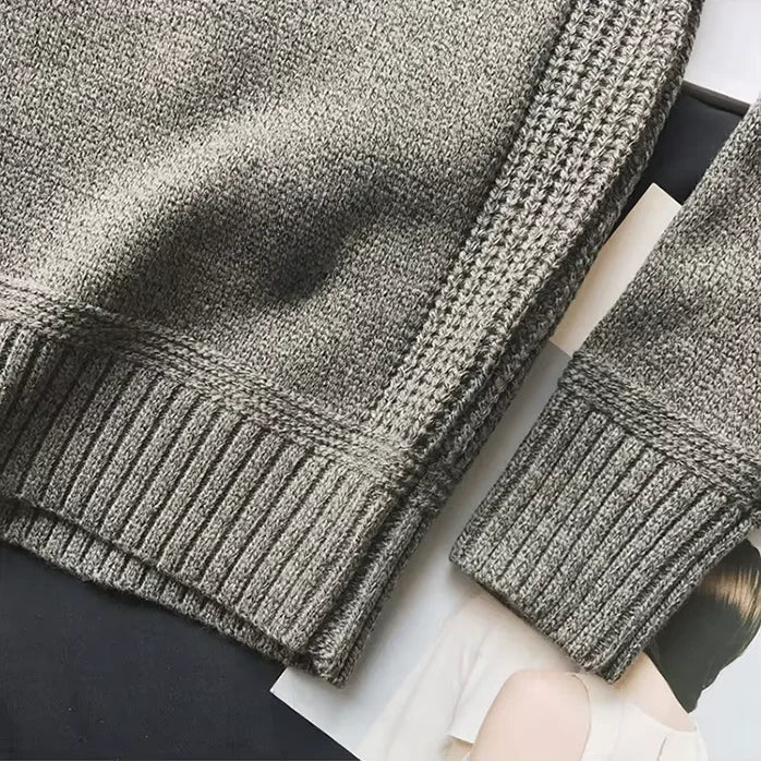 Ronnie – Alpine-Inspired Wool Cotton Sweater