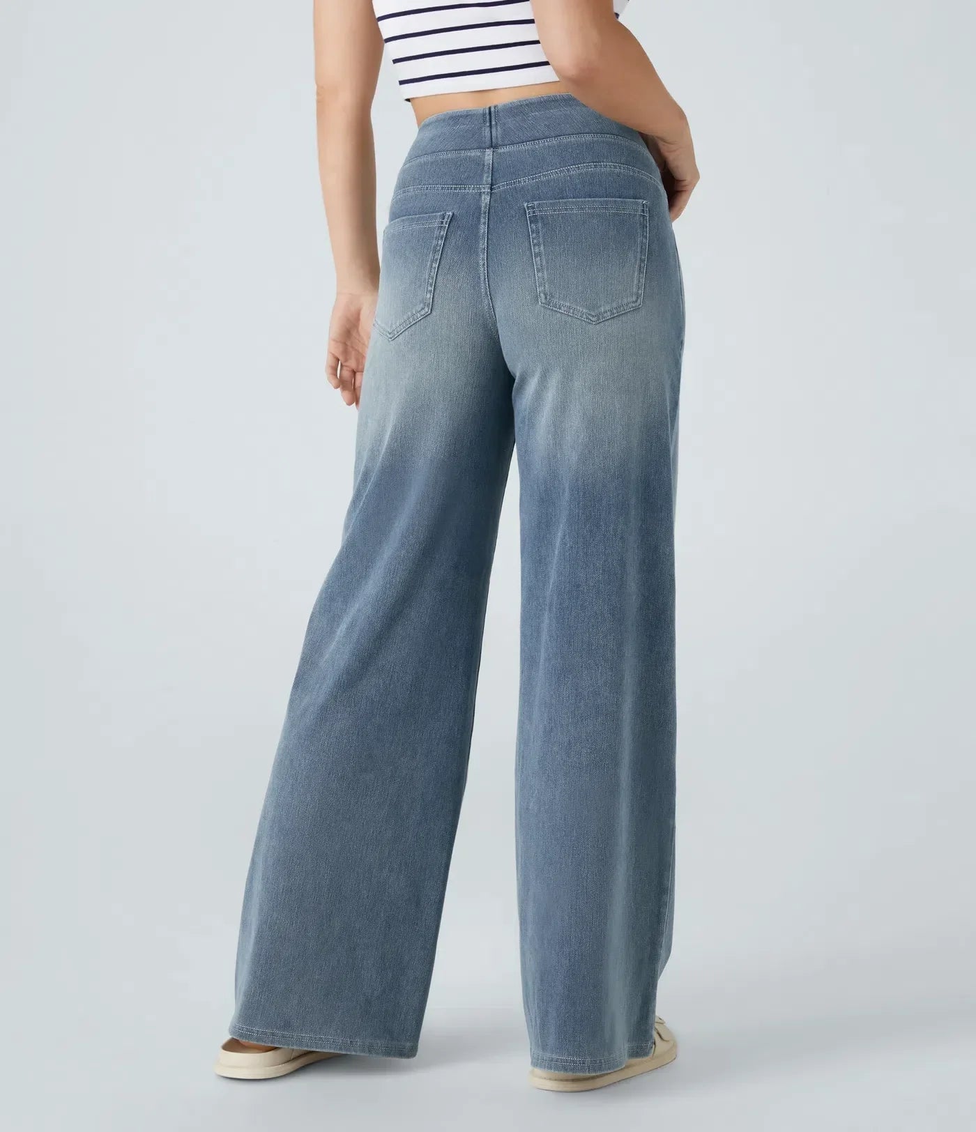 Eliena - Comfortable High-Waist Shaping Pants