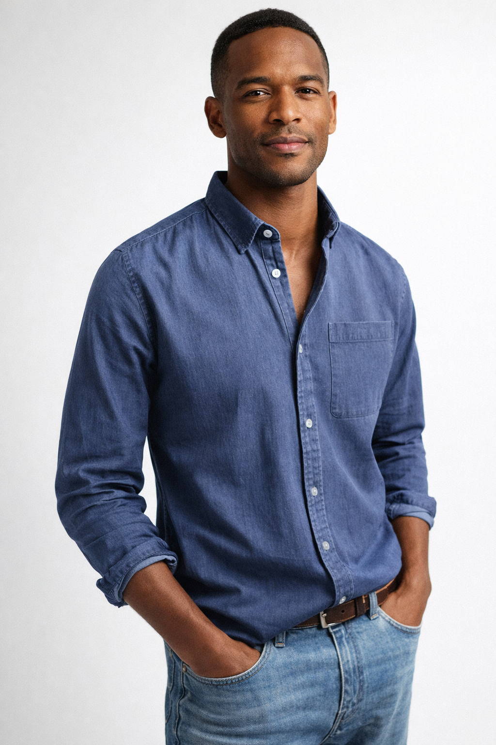 Xander - Casual Chic Button-Up Shirt
