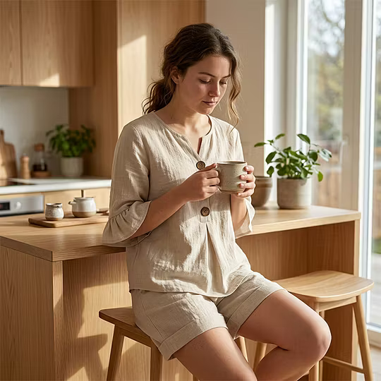 Yumi - Soft Casual Two-Piece Set