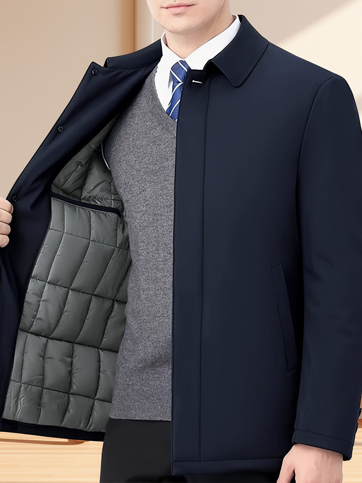 Travis - Classic Revers Collar Jacket