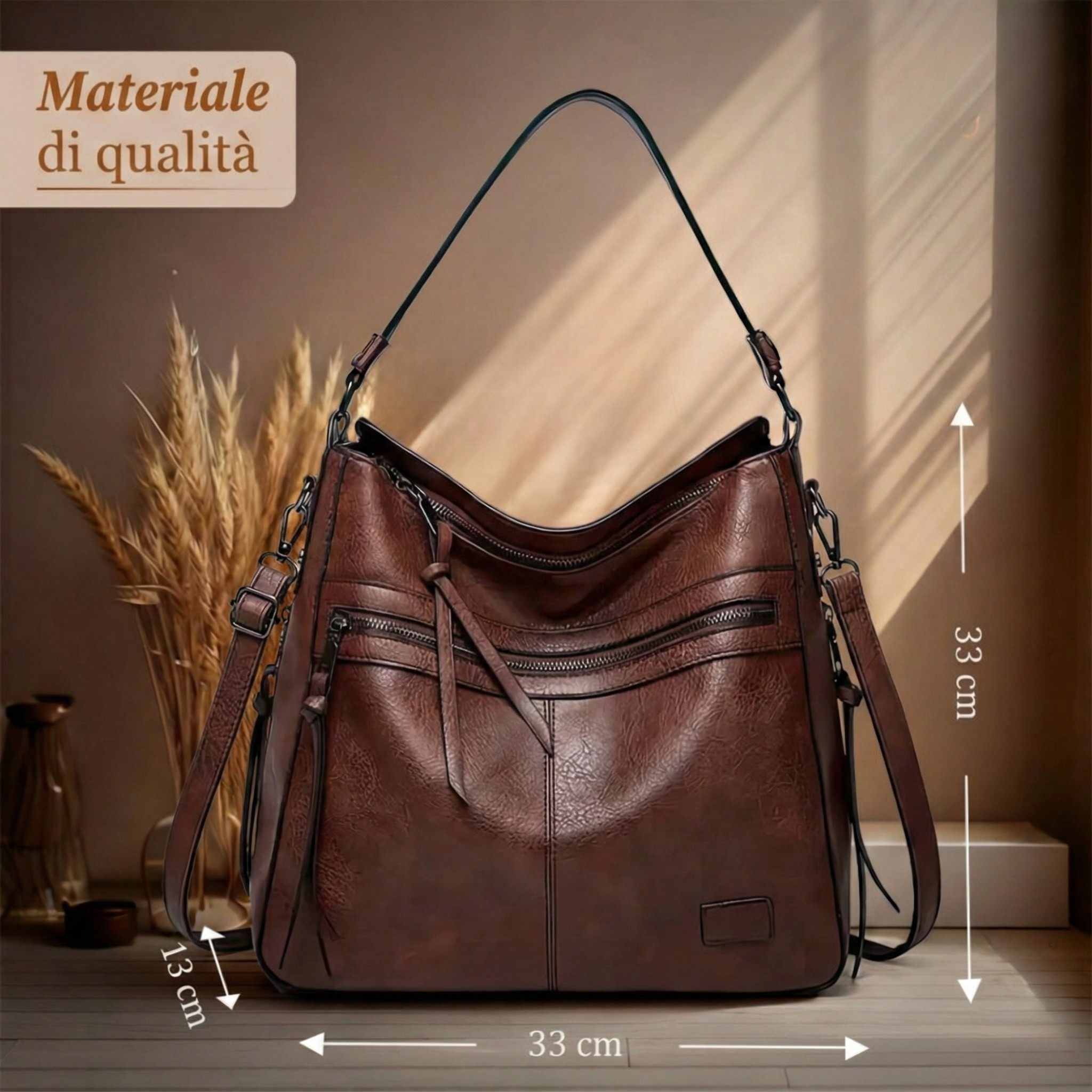 Margaux - Luxury Genuine Leather Bag