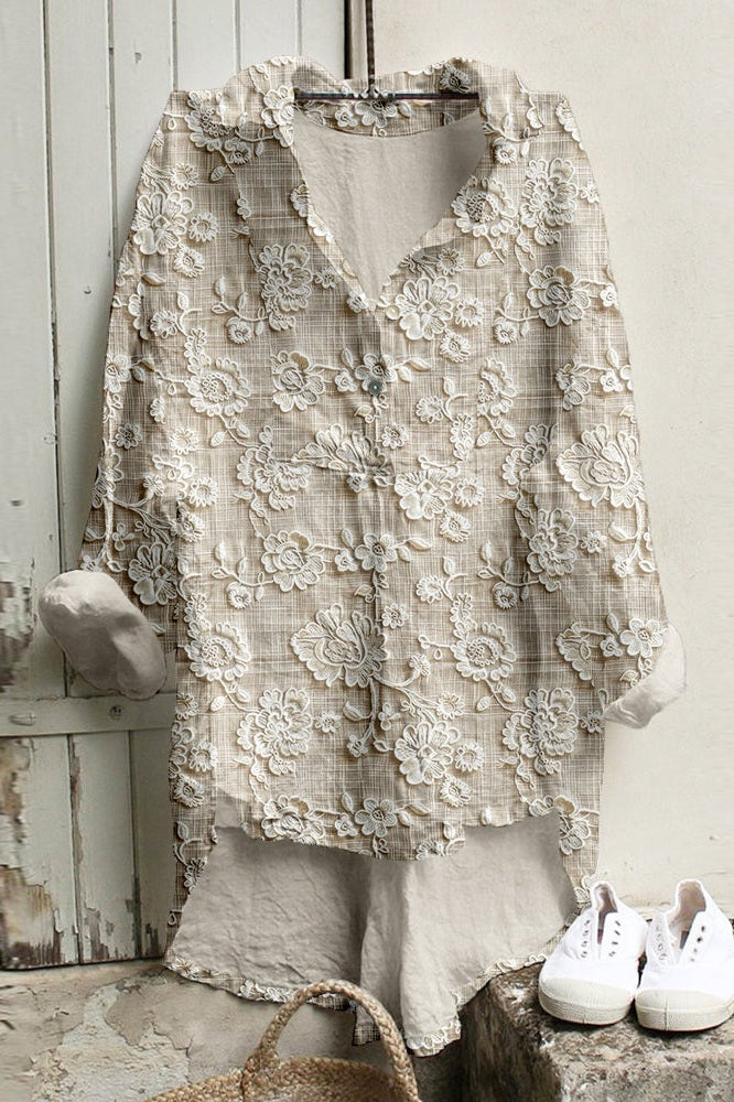 Laila – Sand and Bloom Blouse