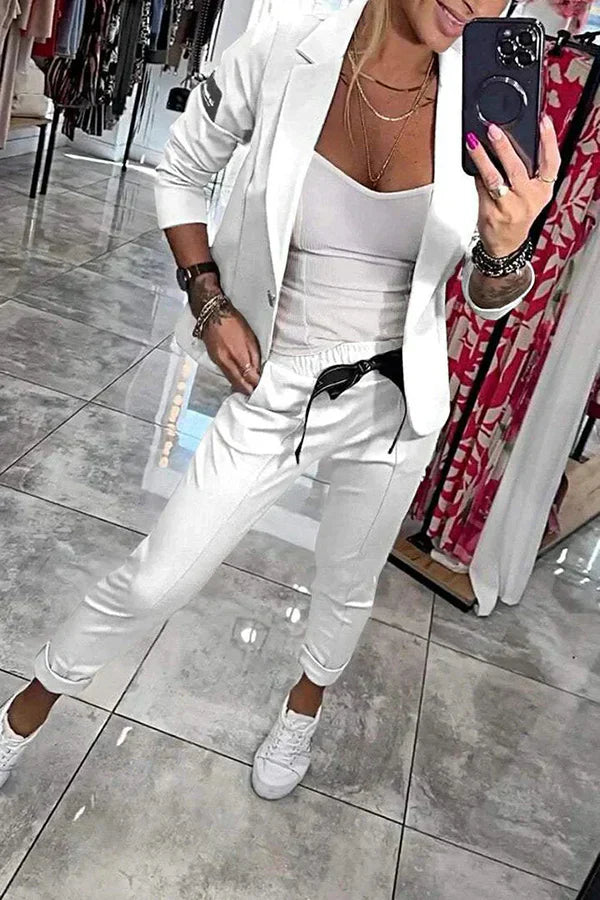 Izabela - Relaxed Blazer and Jogger Set