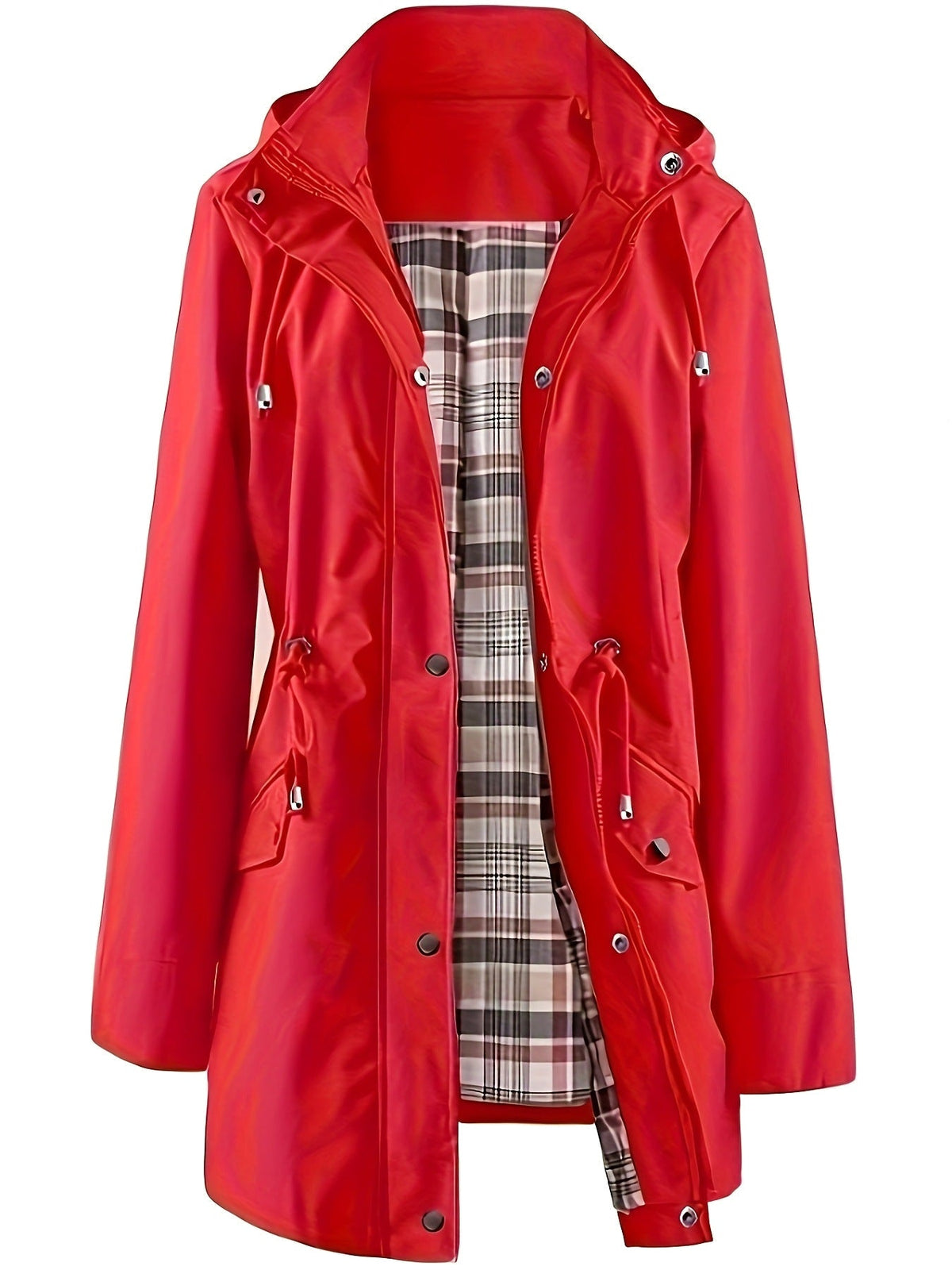 Alondra - Tartan-Lined Rain Parka