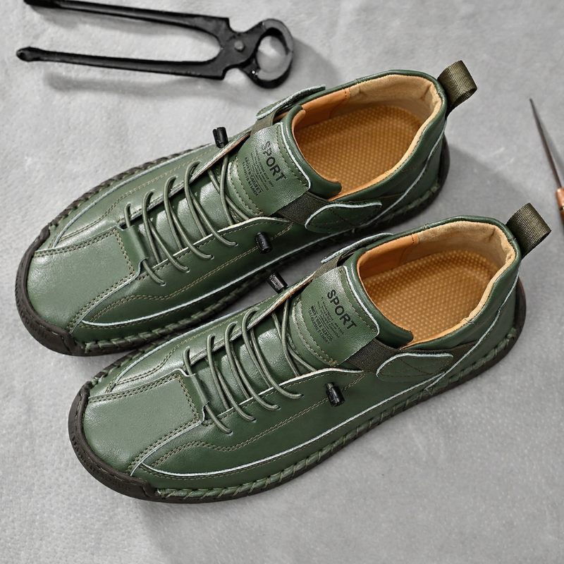 Wyatt - Hawthorne Leather Sneakers