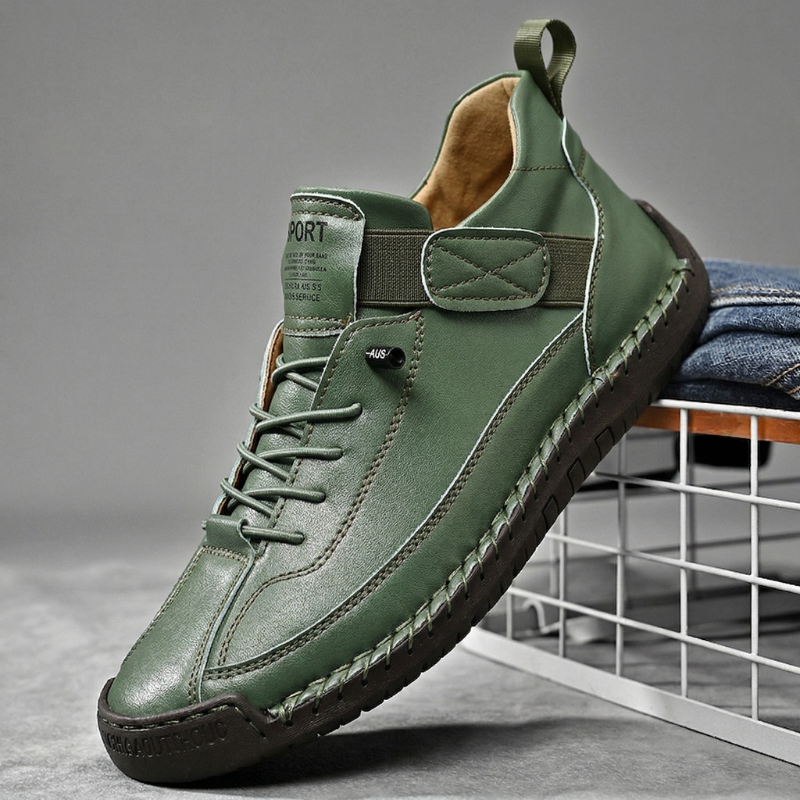 Wyatt - Hawthorne Leather Sneakers