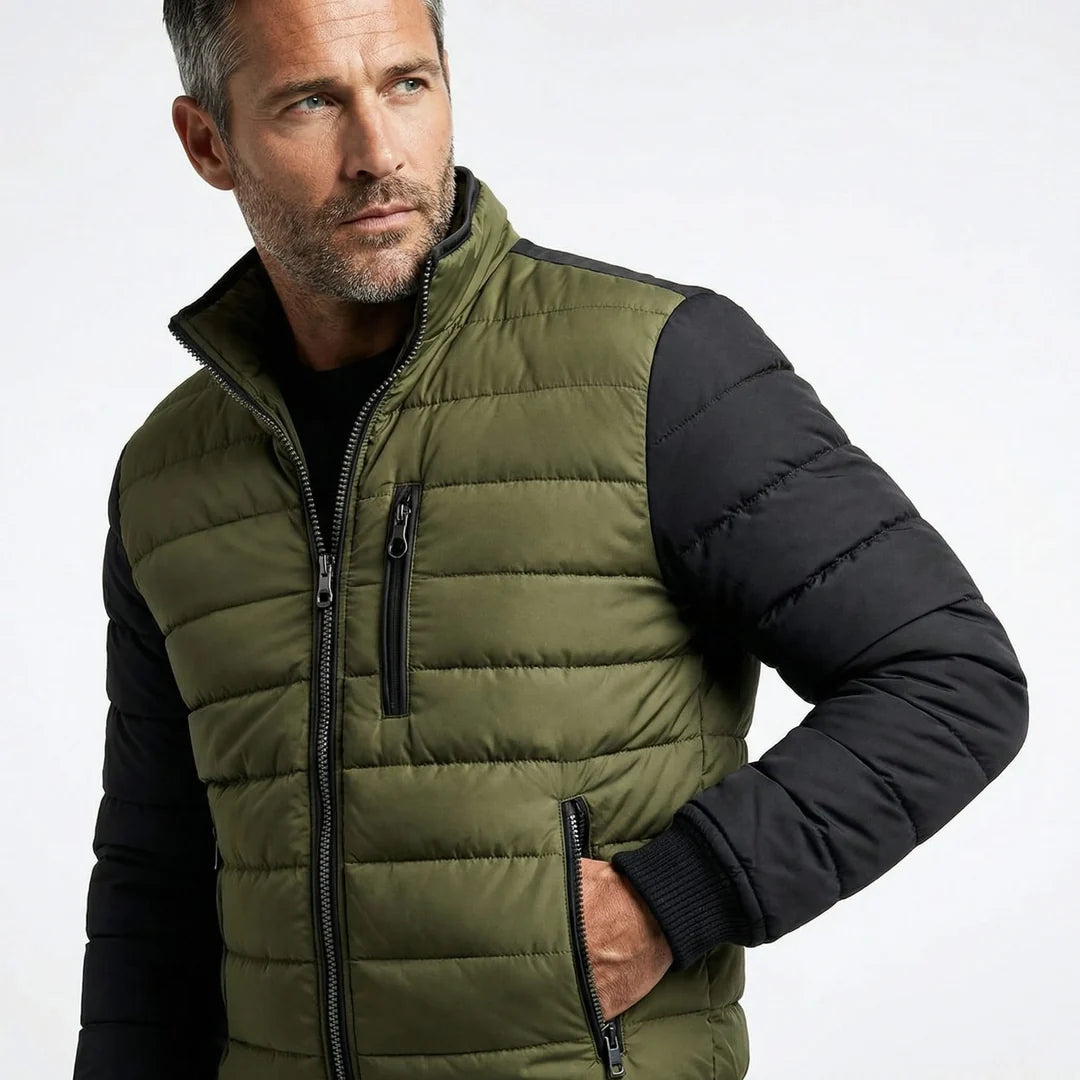 Mitchell - Quilted Zip-Up Jacket