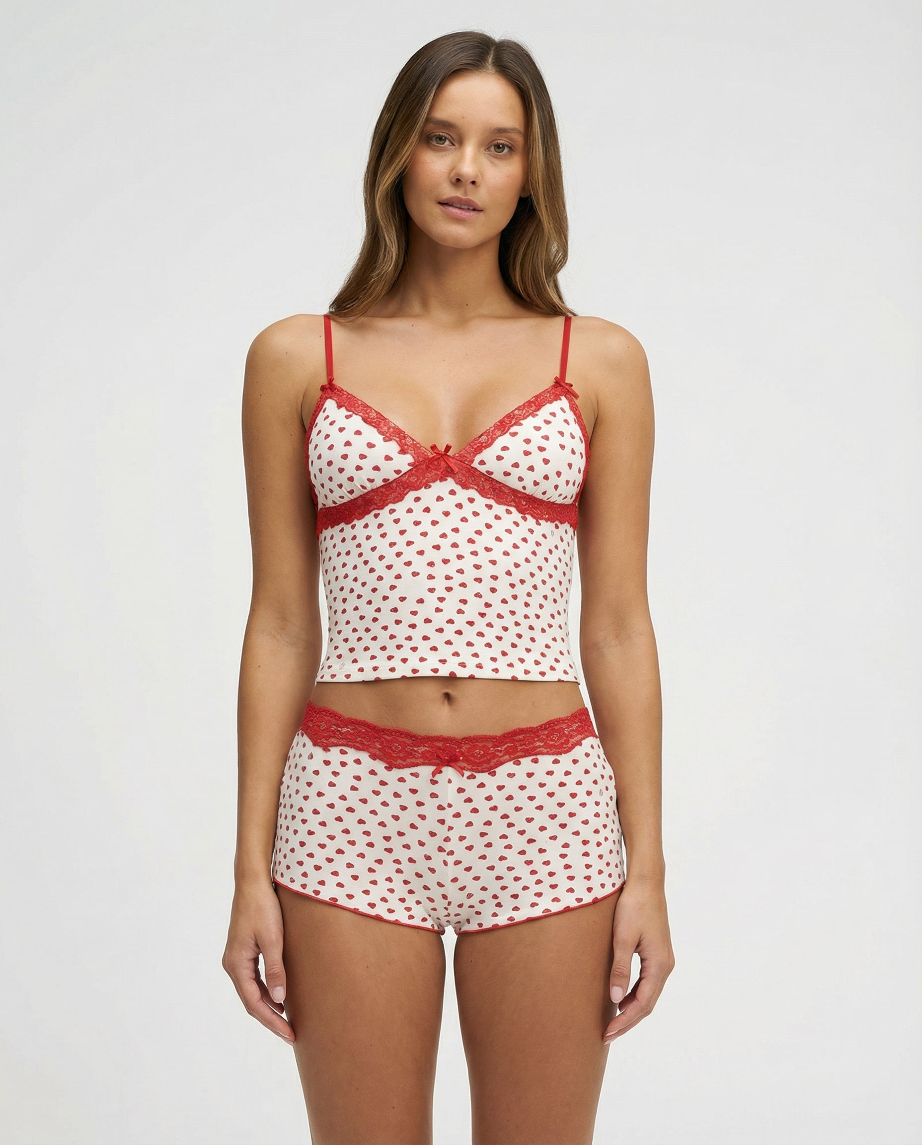 Jackie - Cherry Crush Lounge Set