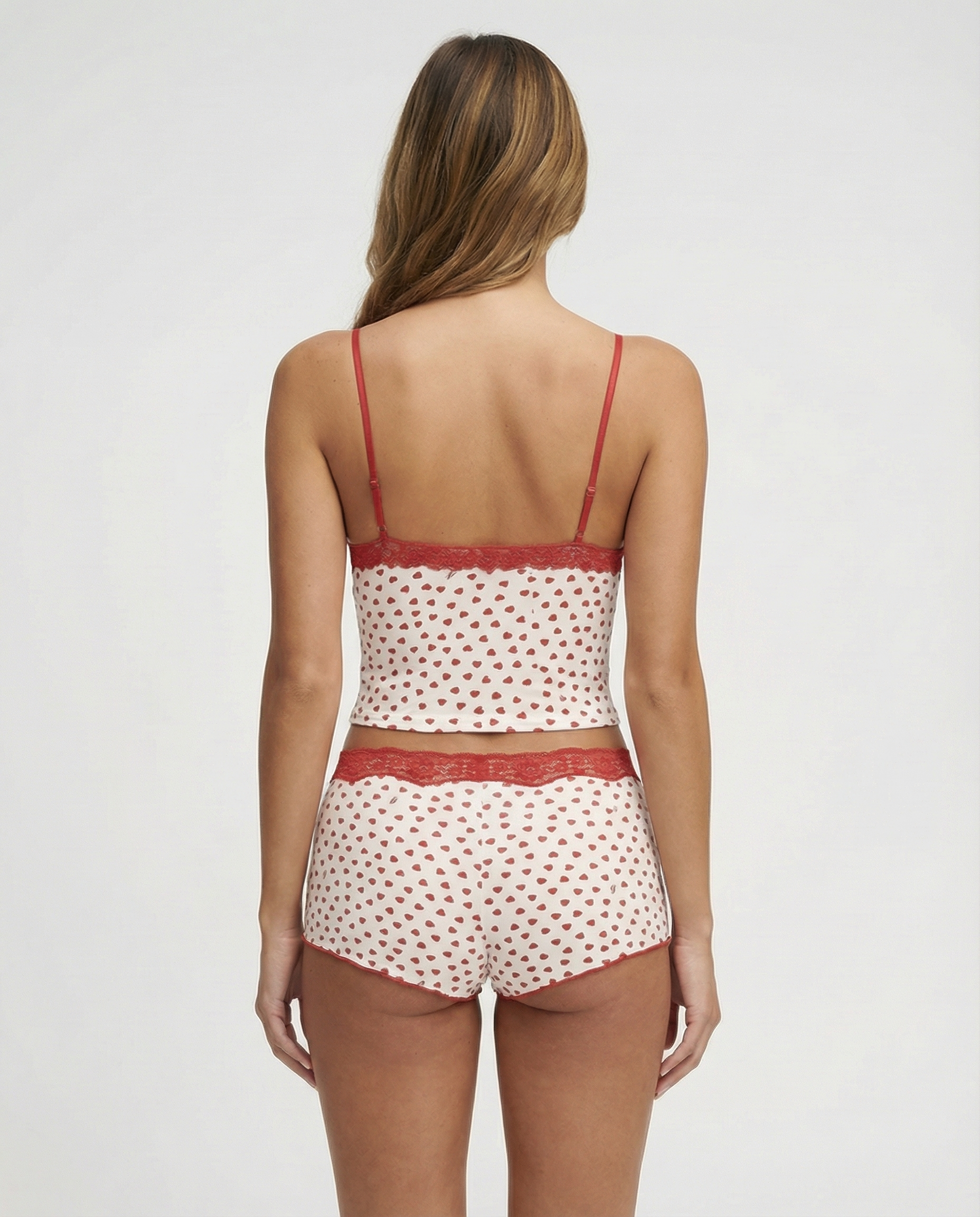 Jackie - Cherry Crush Lounge Set