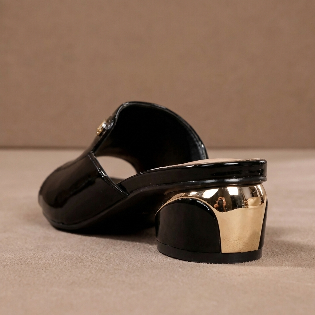 Ella - Patent Slide Heels