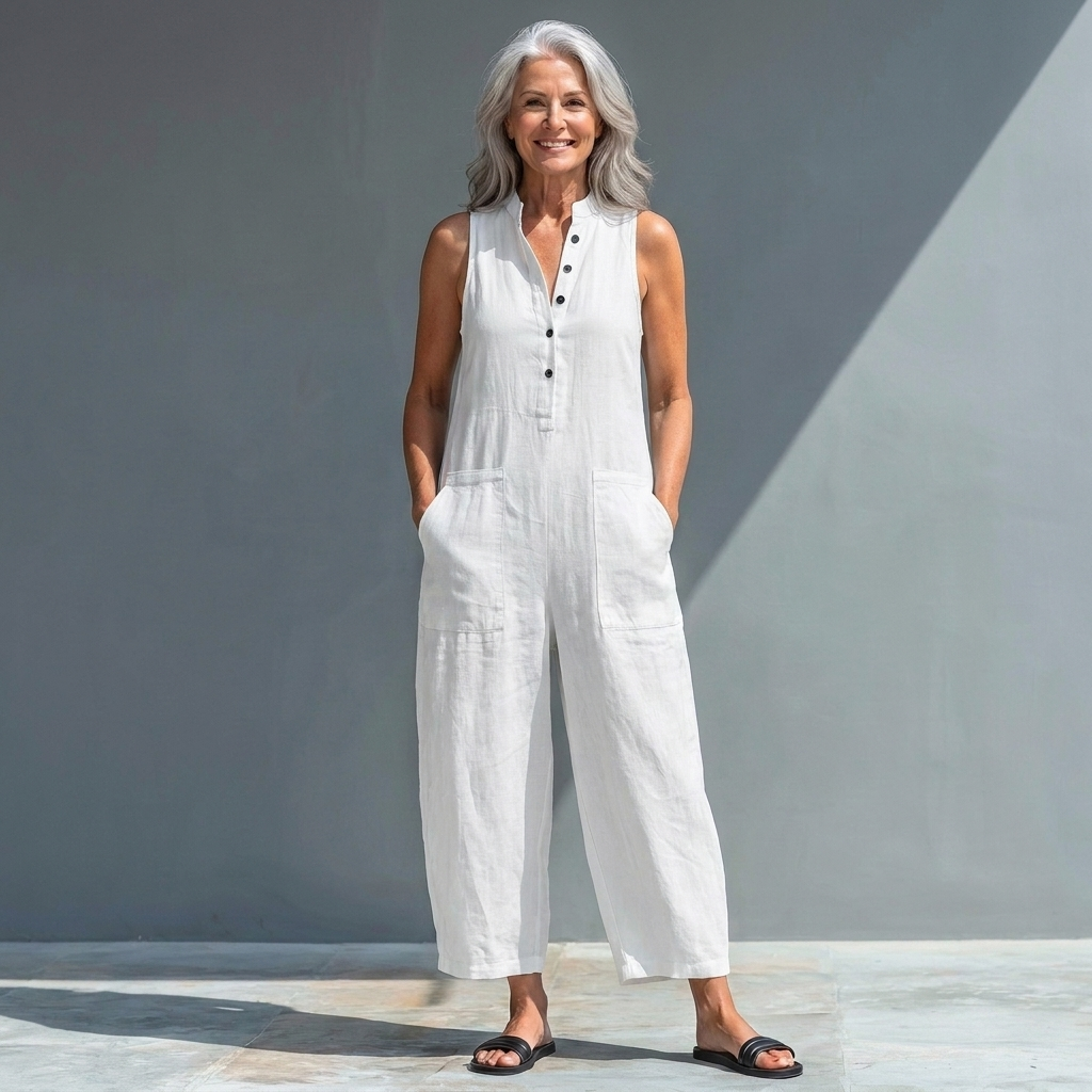 Felicity - Relaxed Sleeveless Jumpsuit