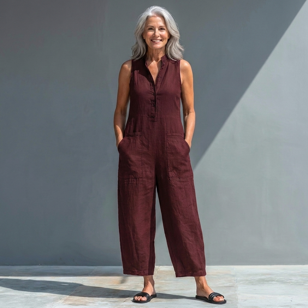 Felicity - Relaxed Sleeveless Jumpsuit
