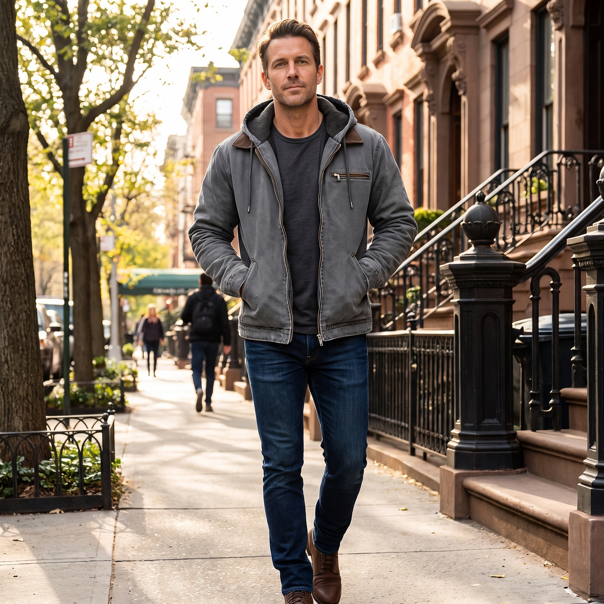 Maxwell - Casual Hooded Jacket