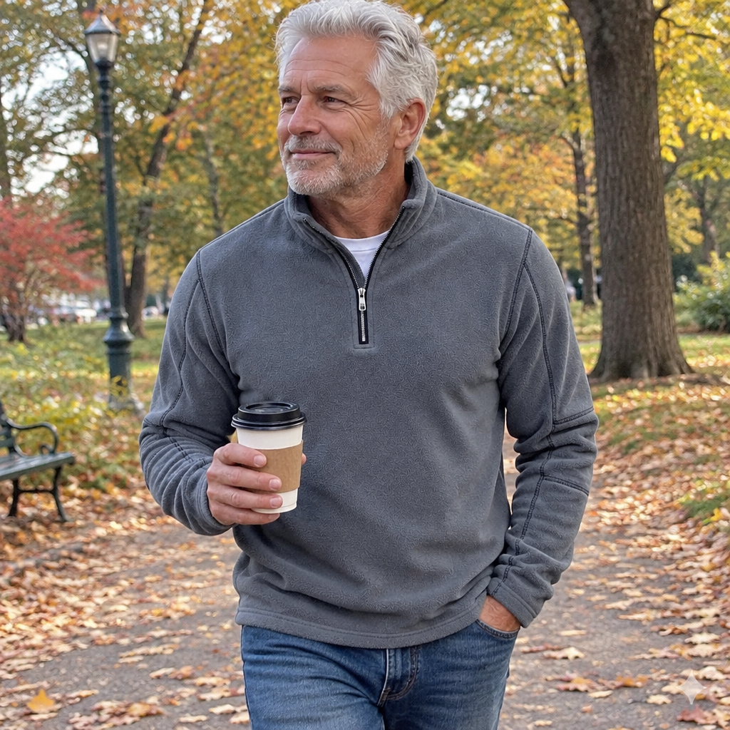 Beckett – Cozy Fleece Half-Zip Pullover
